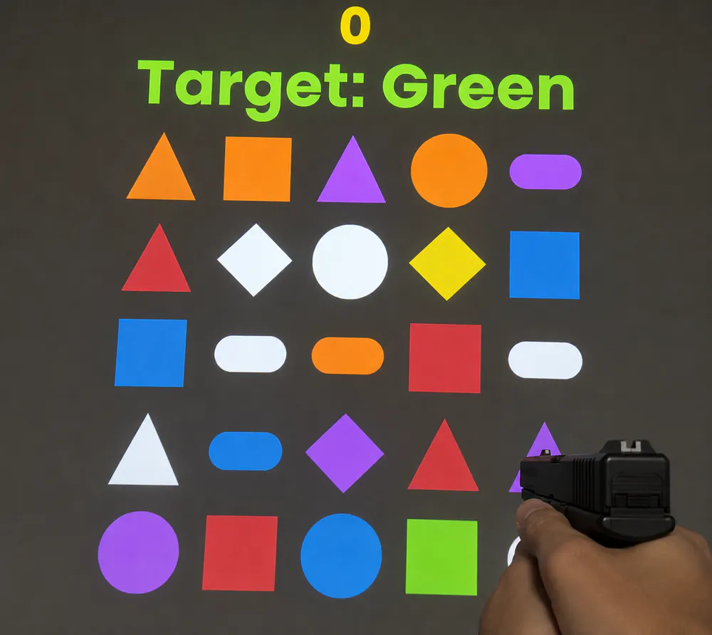 Color Strike simulator gameplay