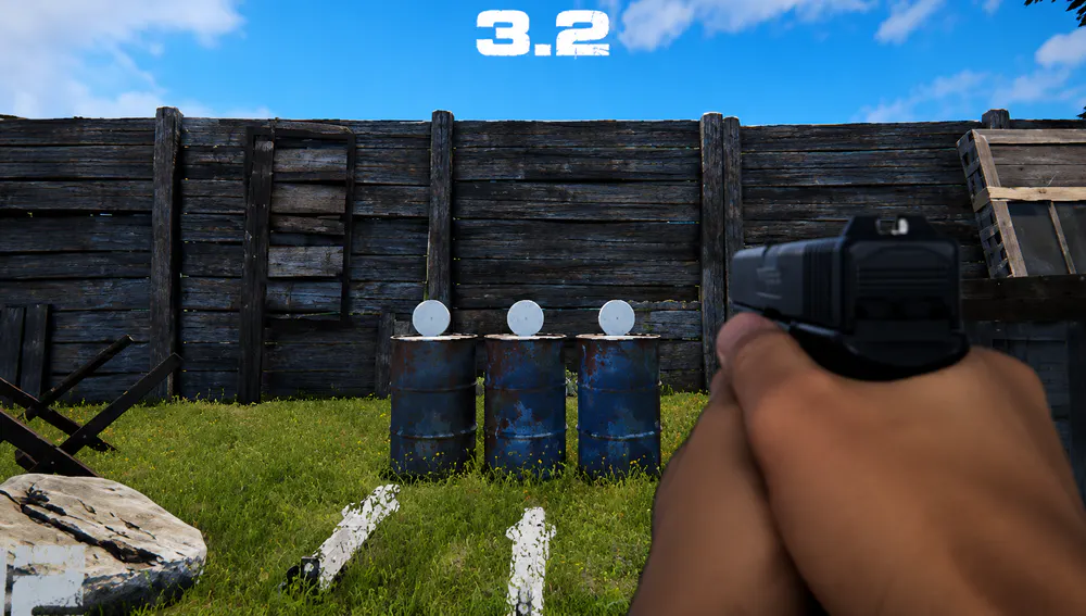 IPSC Challenge simulator gameplay